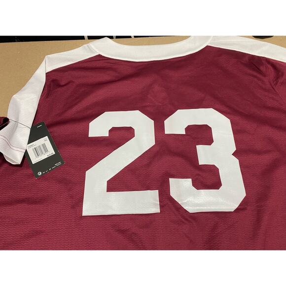 Nike Softball Elite Development Invitational Jersey Womens 2XL XXL Red - Picture 3 of 7